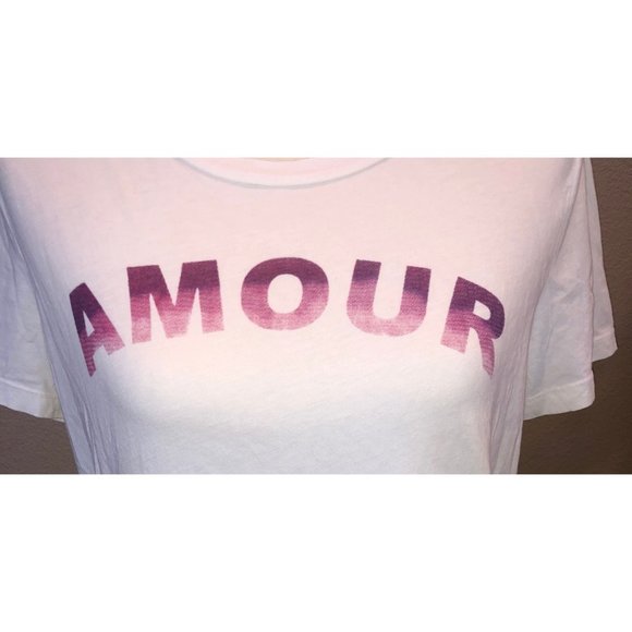 Sol Angeles White Tee with Amour Print - Picture 4 of 6